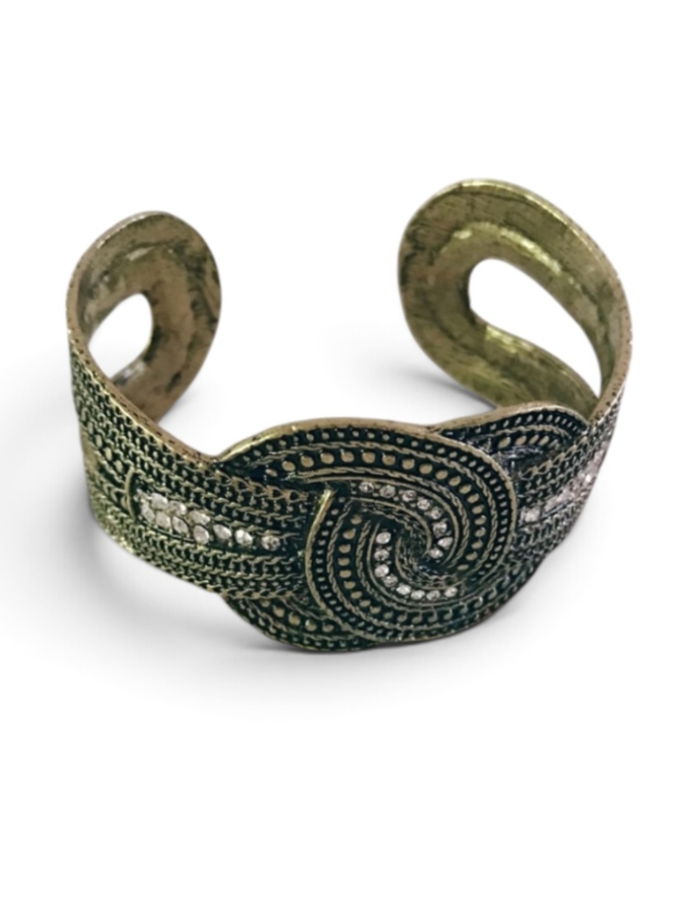 World Market Crystal Cuff Bracelet